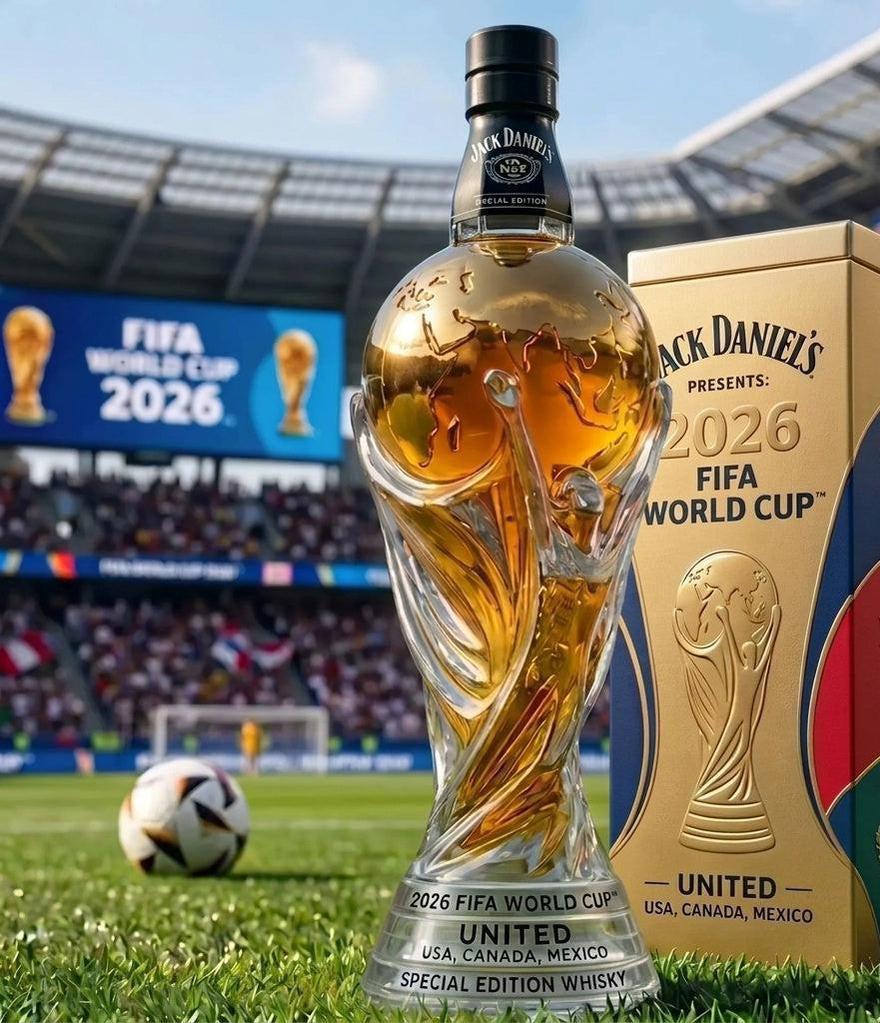2026 World Cup Trophy Whisky Decanter