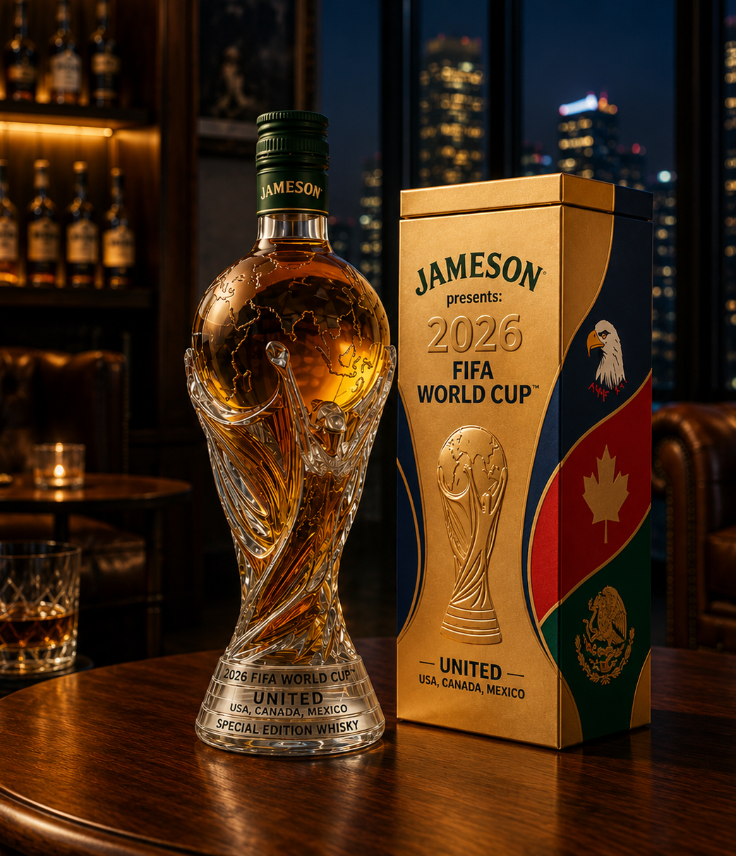 2026 World Cup Trophy Whisky Decanter