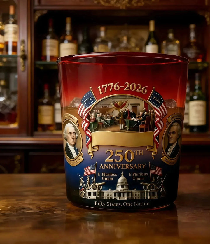 America 250th Anniversary Whisky Decanter & Glass Set
