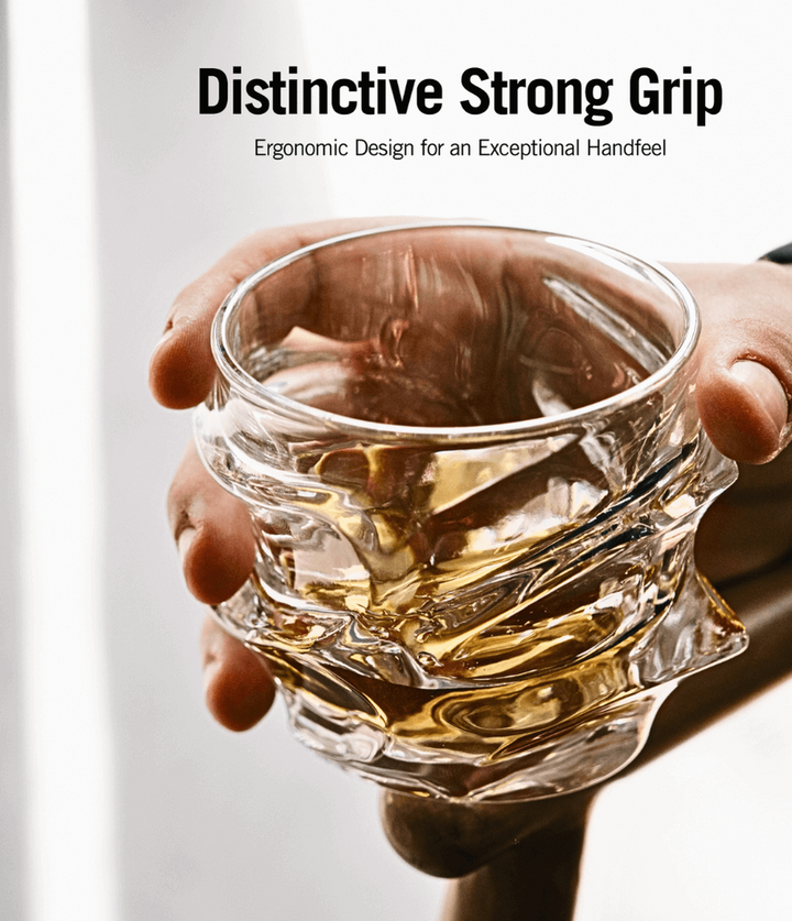 Arashi Japanese Crystal Whisky Glass
