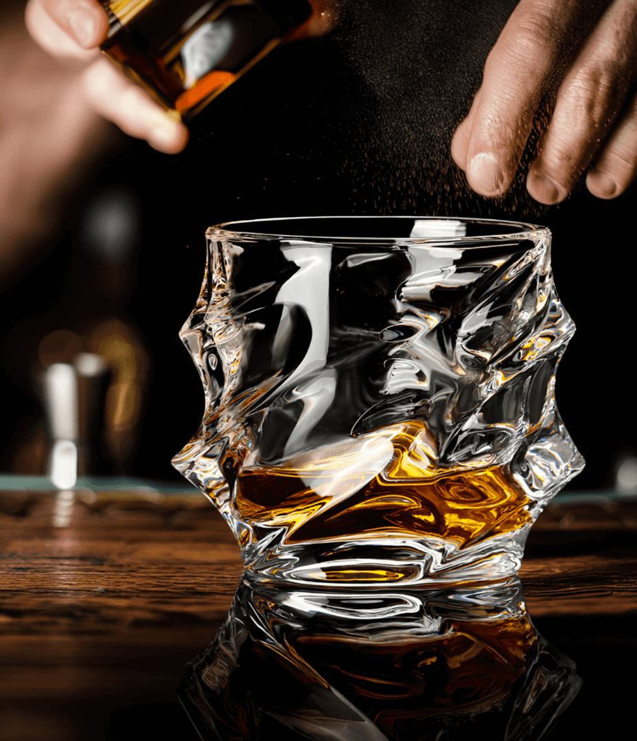 Arashi Japanese Crystal Whisky Glass