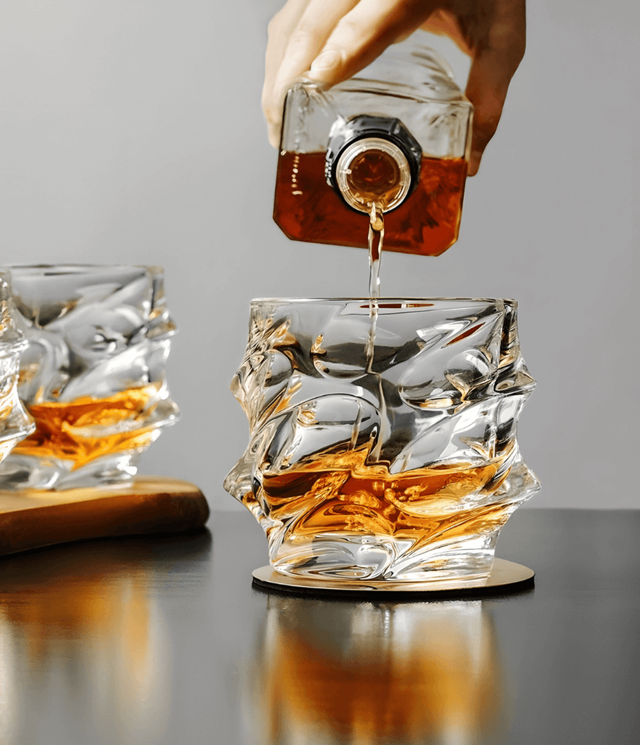 Arashi Japanese Crystal Whisky Glass