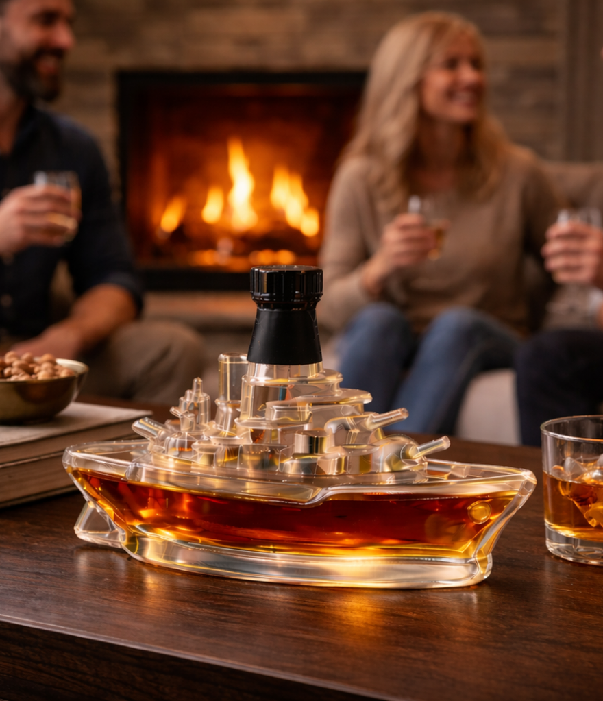 Battleship Whisky Decanter