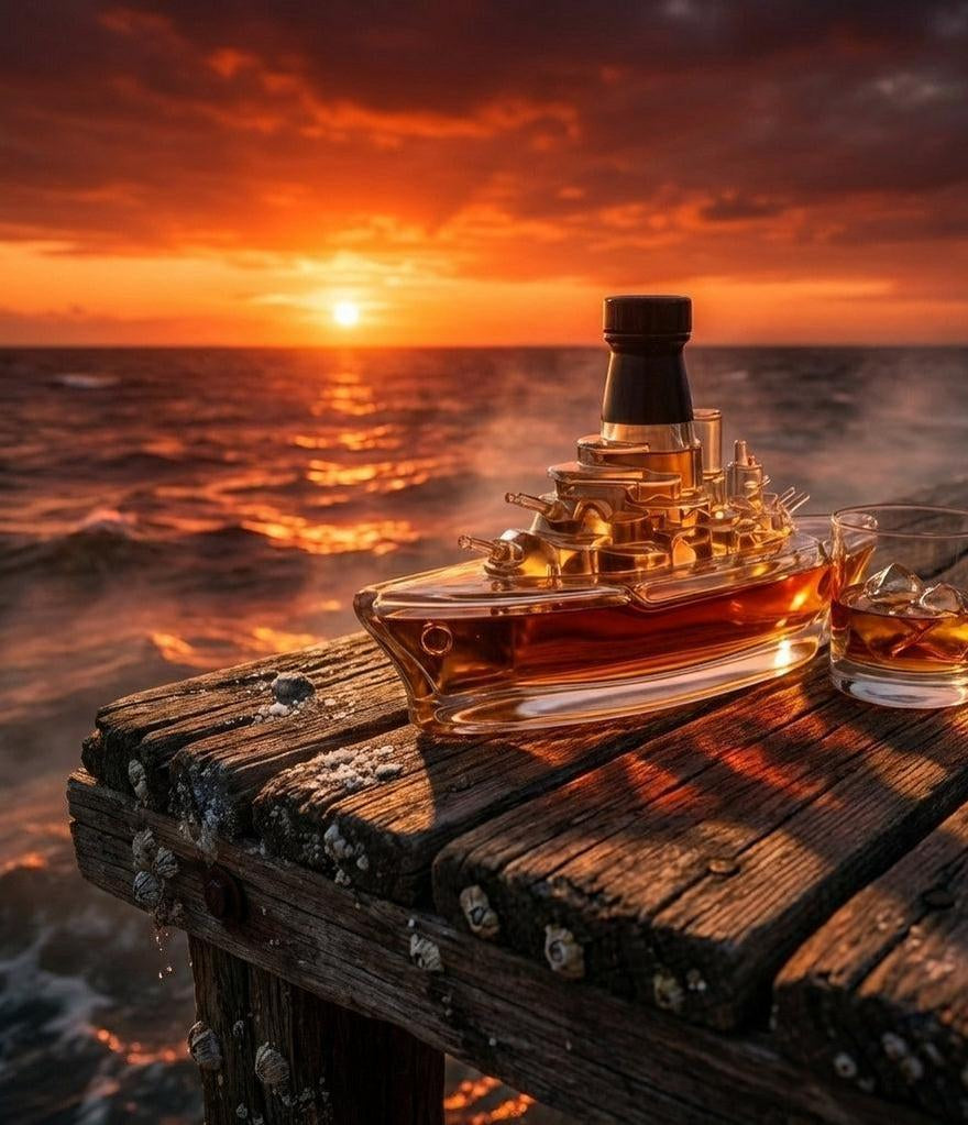 Battleship Whisky Decanter