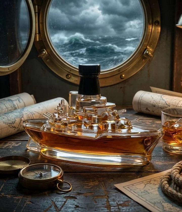 Battleship Whisky Decanter