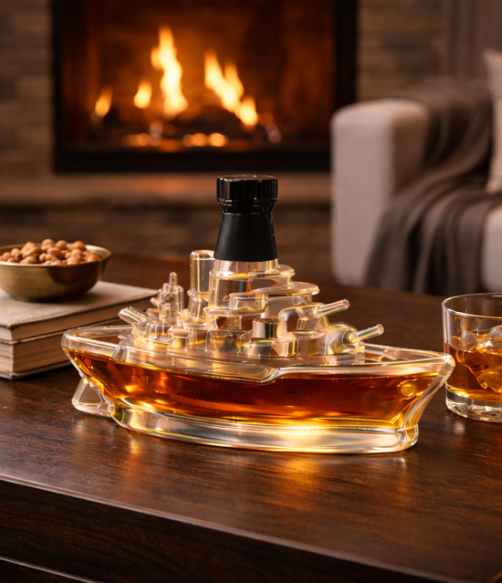 Battleship Whisky Decanter