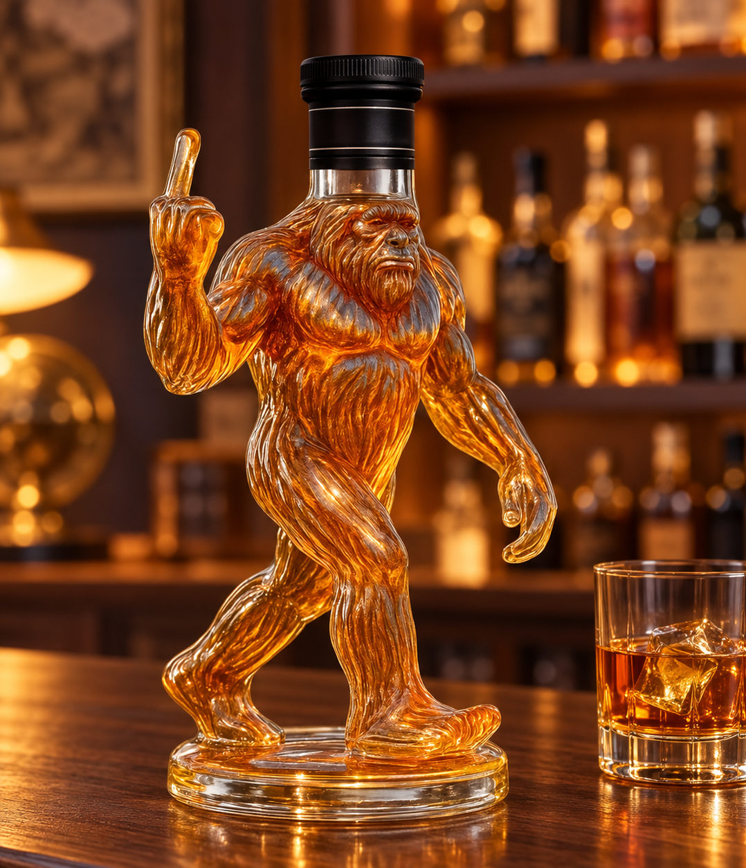 Bigfoot Whisky Decanter
