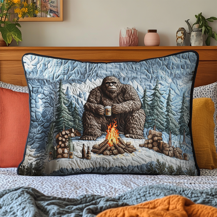 Bigfoot Journey Quilted Bedding Pillow Case NCU0DK8140