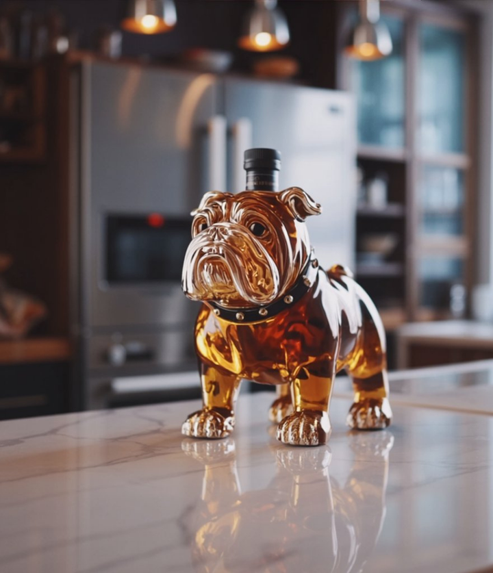 Bulldog Whisky Decanter
