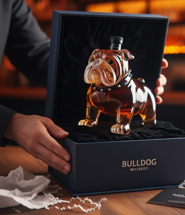 Bulldog Whisky Decanter