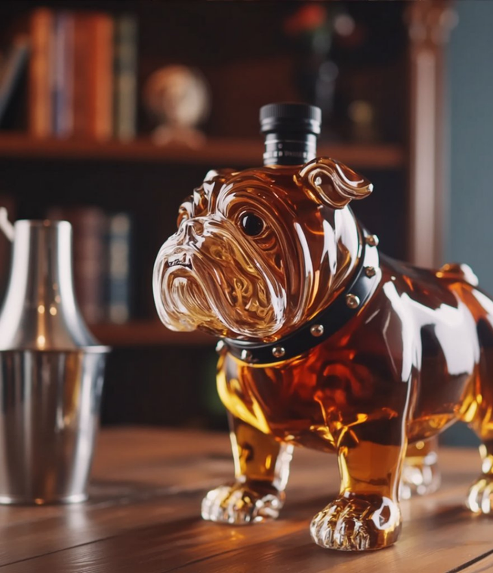 Bulldog Whisky Decanter