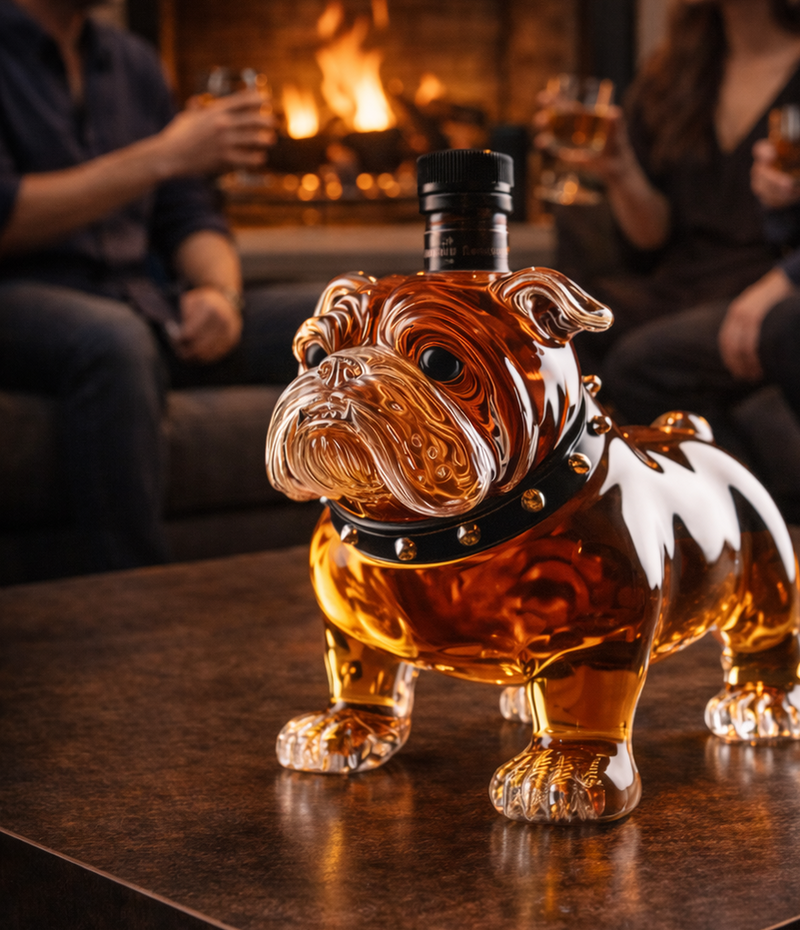 Bulldog Whisky Decanter