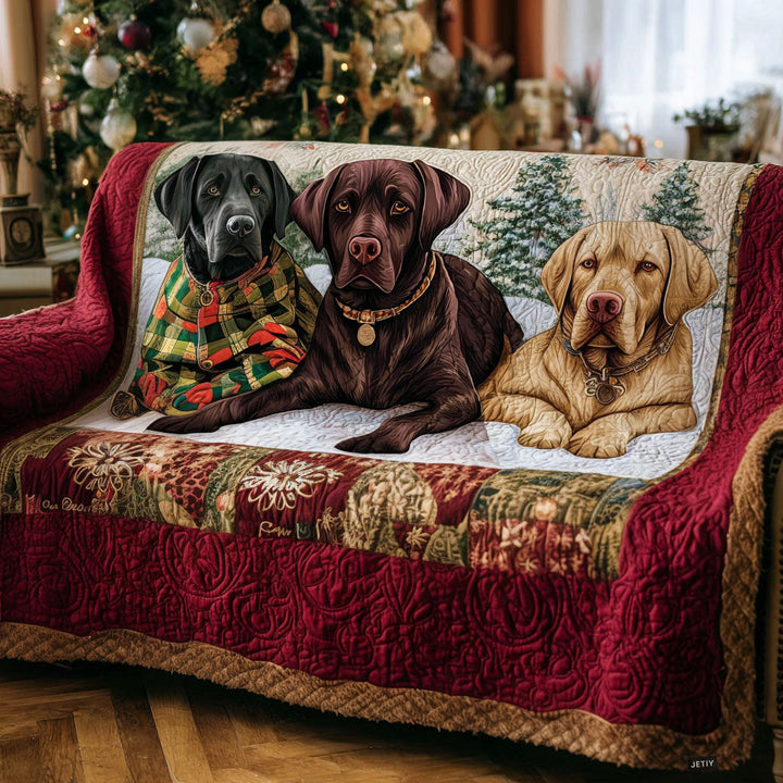 Faithful Fields Quilted Sofa Cover NCU0PT10102