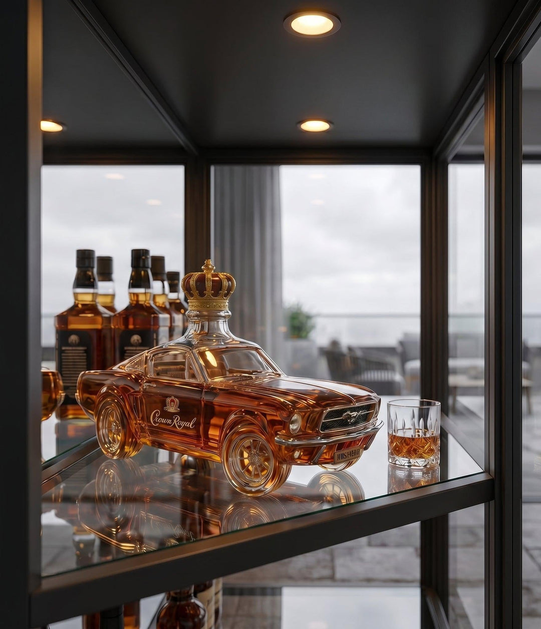 Ford Mustang Whisky Decanter