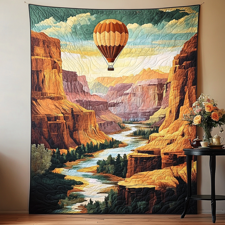 Grand Canyon Serenity Art Quilt Hanging NCU0TL976