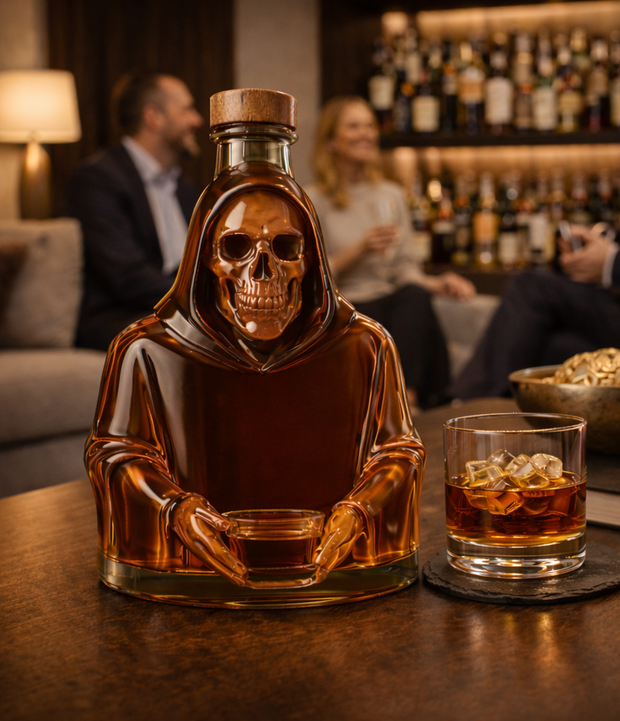 Grim Reaper Whisky Decanter