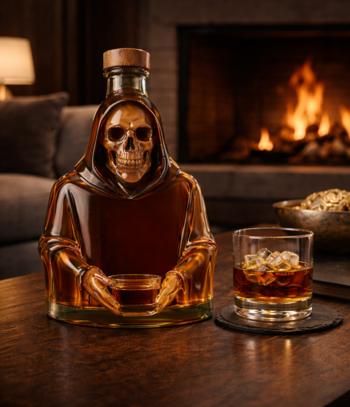 Grim Reaper Whisky Decanter