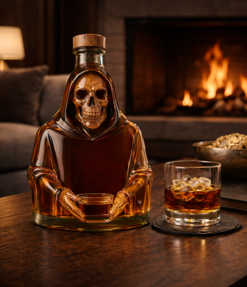 Grim Reaper Whisky Decanter