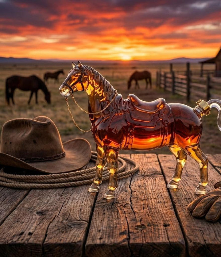 Horse Whisky Decanter