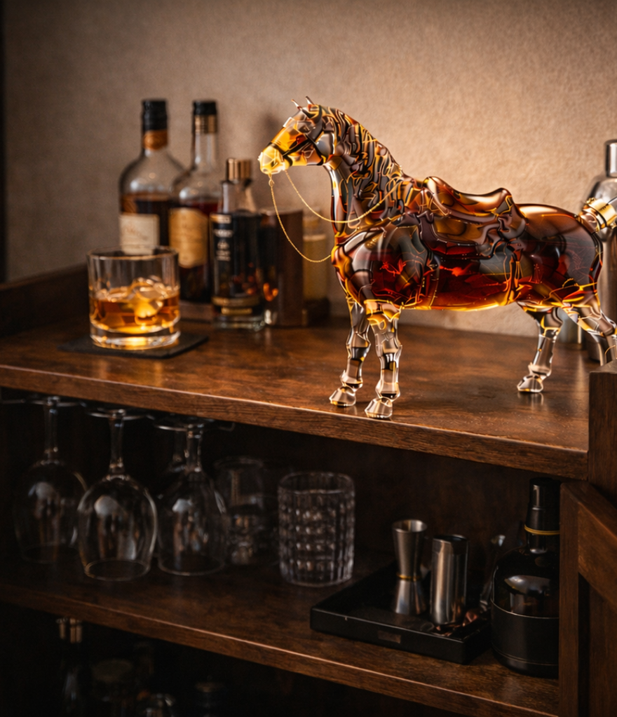 Horse Whisky Decanter