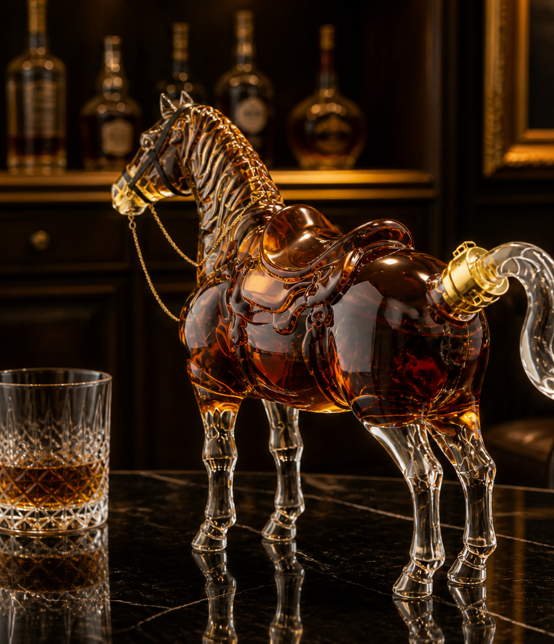 Horse Whisky Decanter
