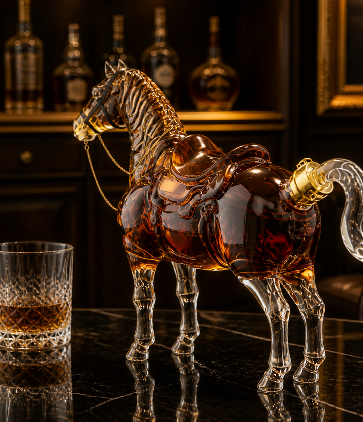 Horse Whisky Decanter