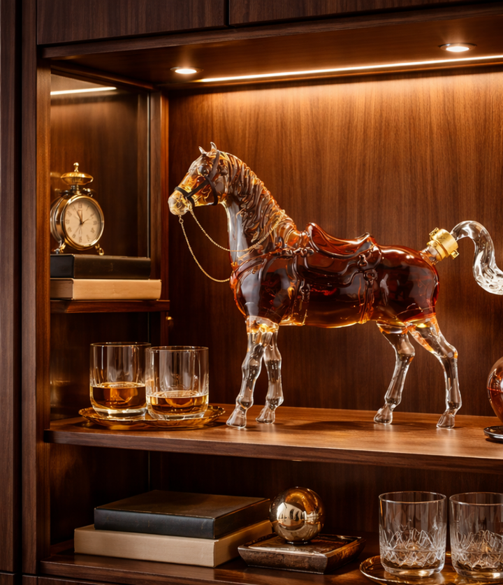 Horse Whisky Decanter