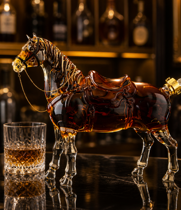 Horse Whisky Decanter