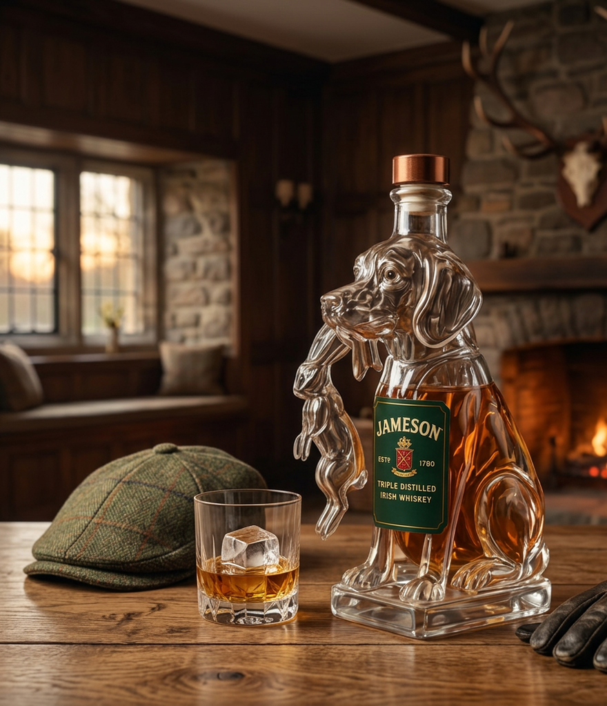 Hunting Dog Whisky Decanter