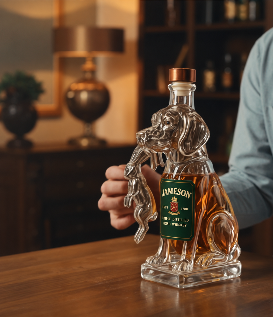 Hunting Dog Whisky Decanter