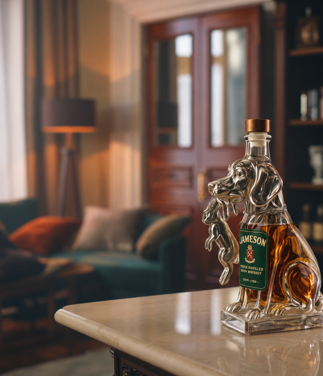 Hunting Dog Whisky Decanter
