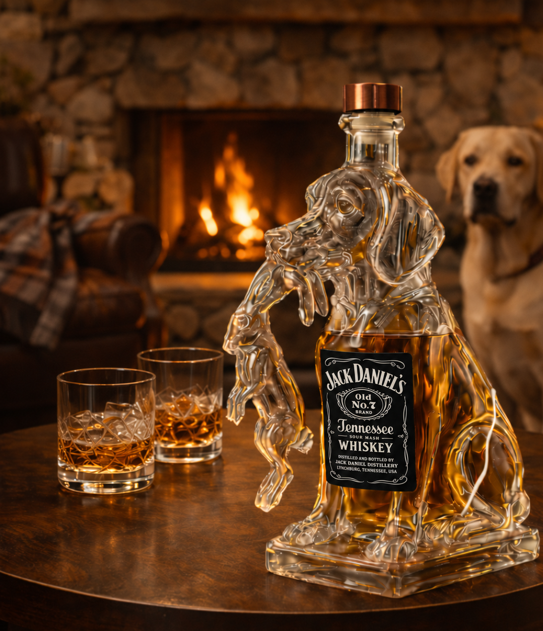 Hunting Dog Whisky Decanter