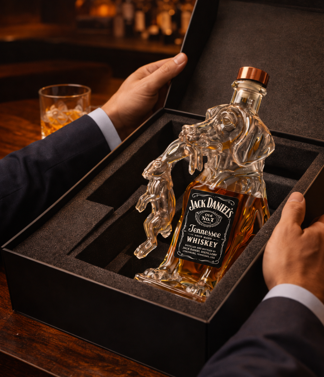 Hunting Dog Whisky Decanter