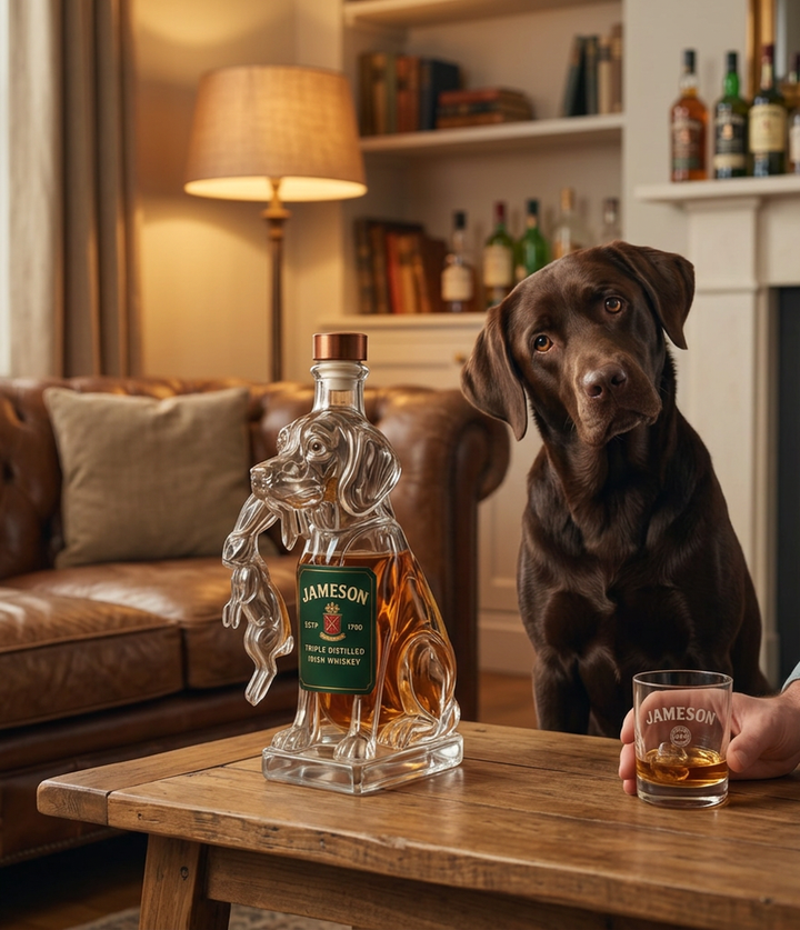 Hunting Dog Whisky Decanter