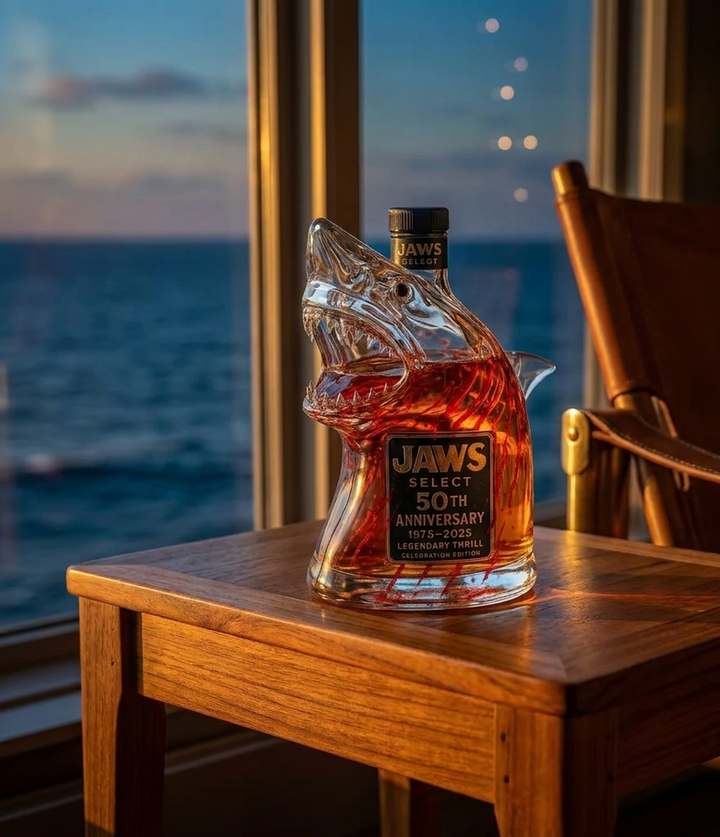 Jaws Shark Whisky Decanter
