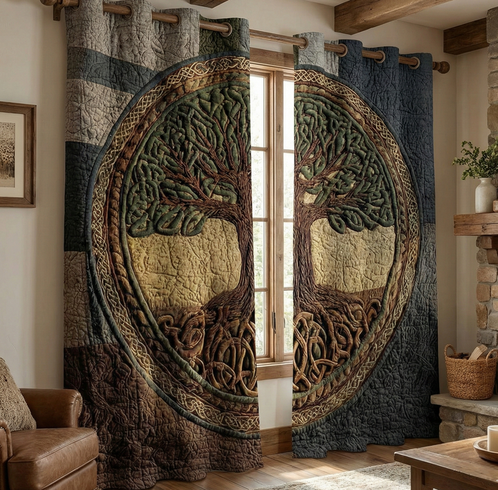 Living Heritage Quilted Curtains NCU0XD2399