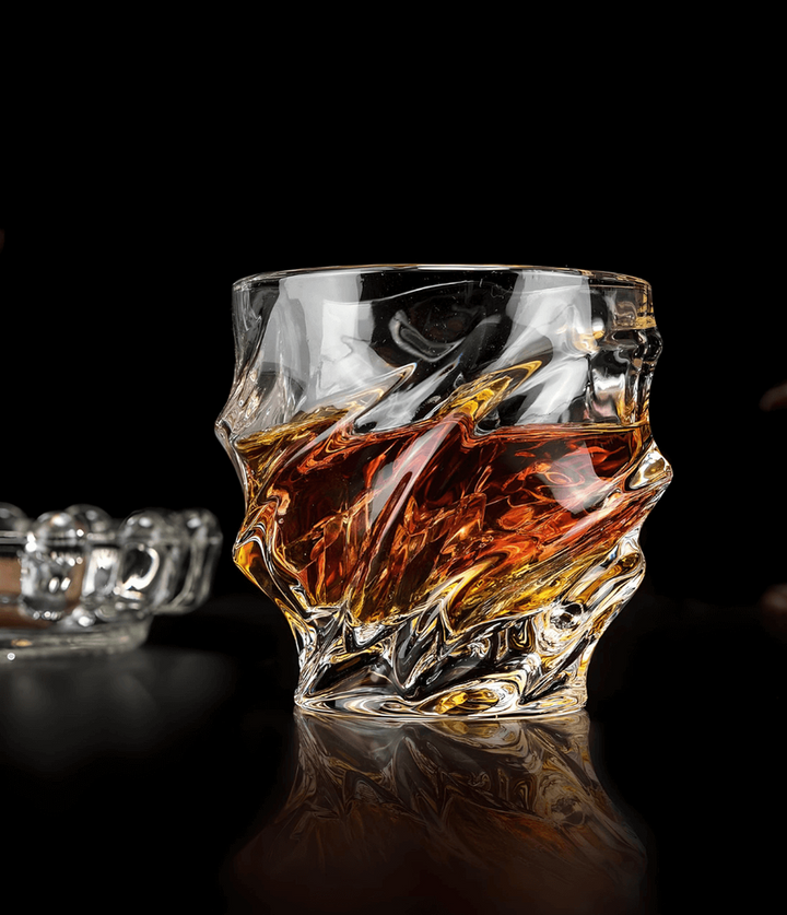 Nami Japanese Crystal Whisky Glass