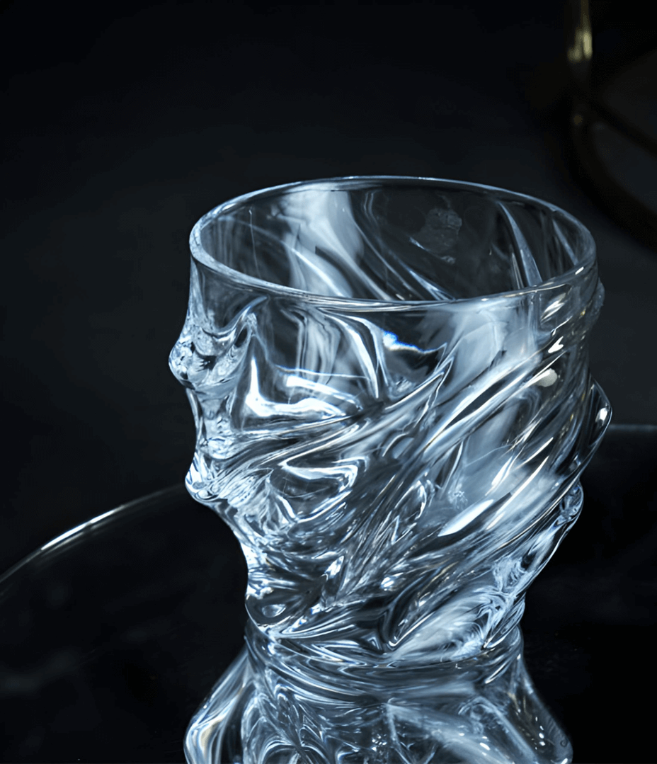Nami Japanese Crystal Whisky Glass