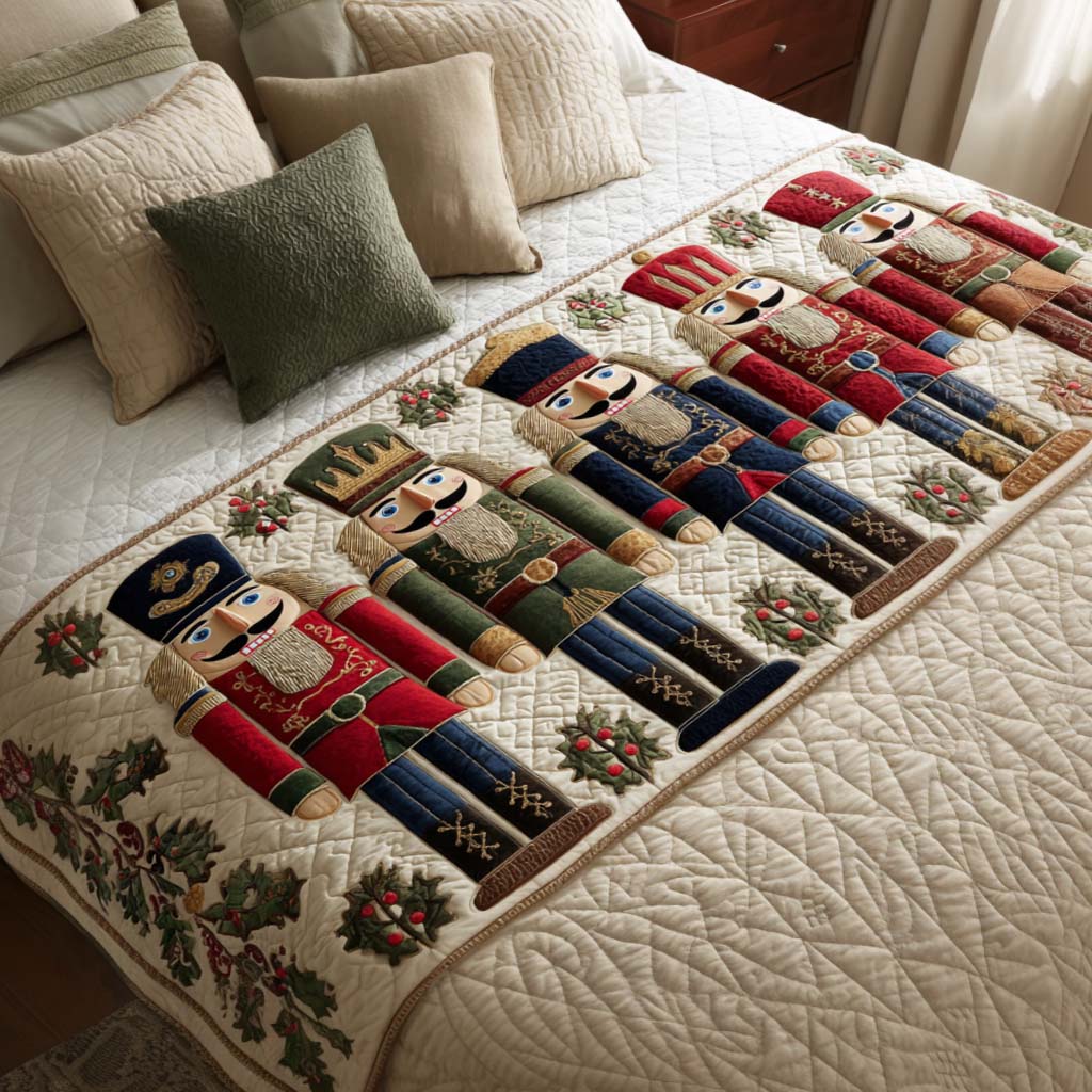 Christmas Quilted Bed Runner NCU0VT252
