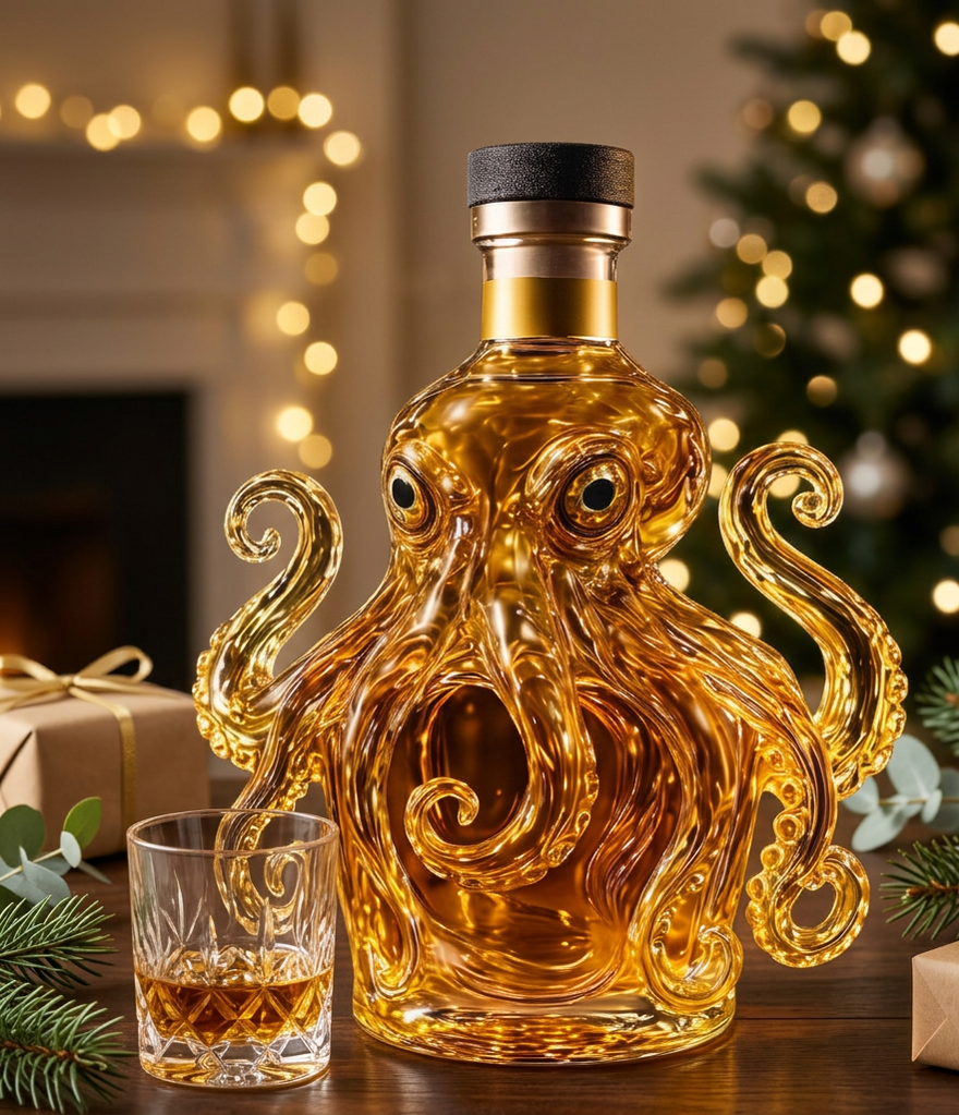 Octopus Whisky Decanter