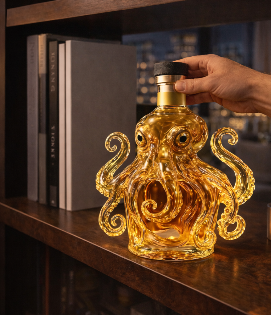 Octopus Whisky Decanter