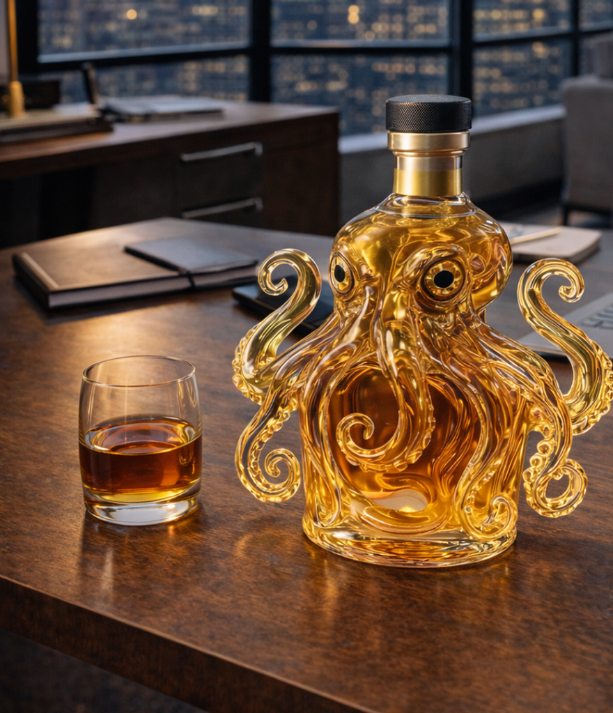 Octopus Whisky Decanter
