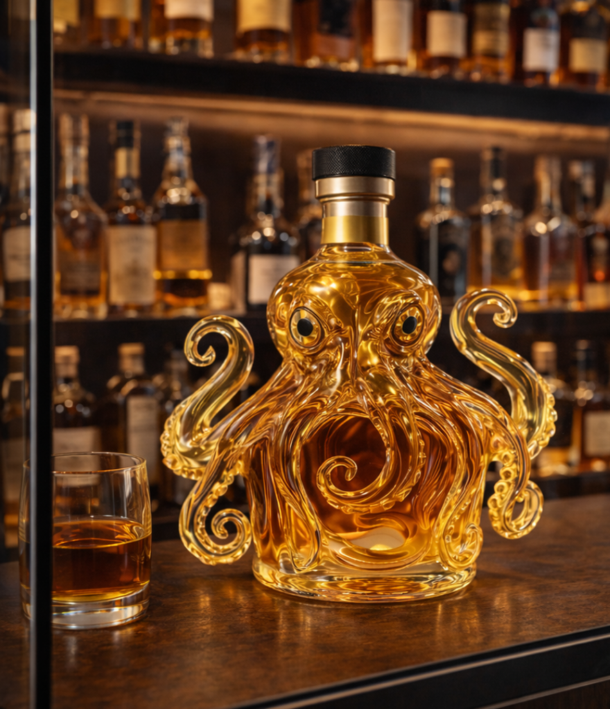 Octopus Whisky Decanter