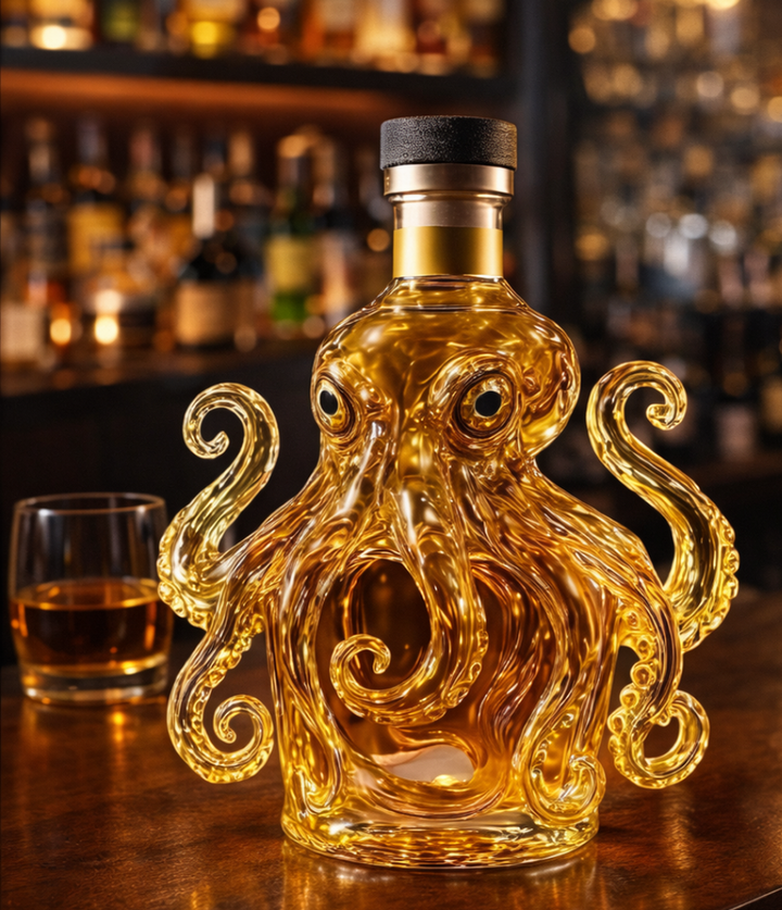 Octopus Whisky Decanter