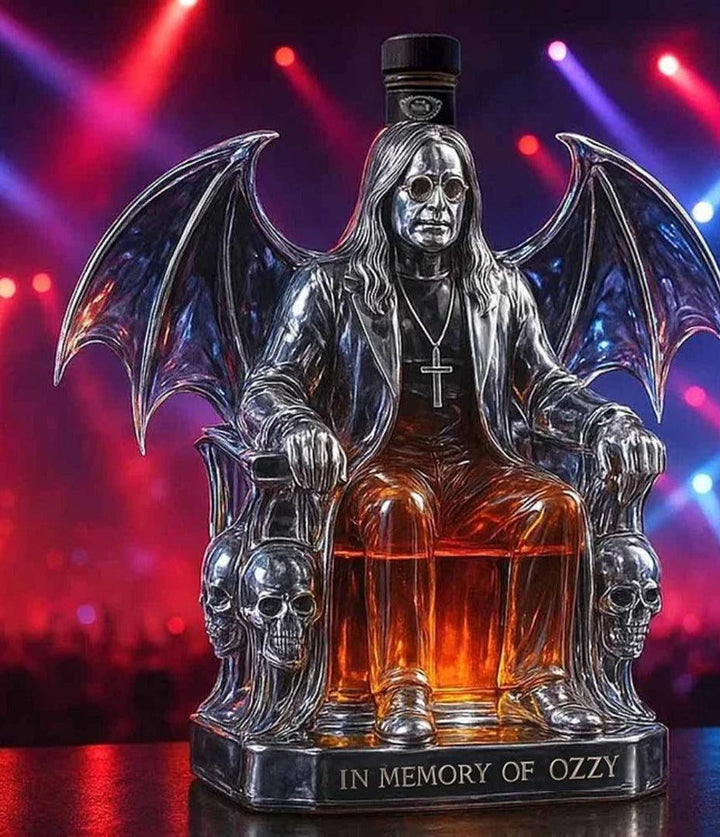 Ozzy Osbourne Throne Whisky Decanter