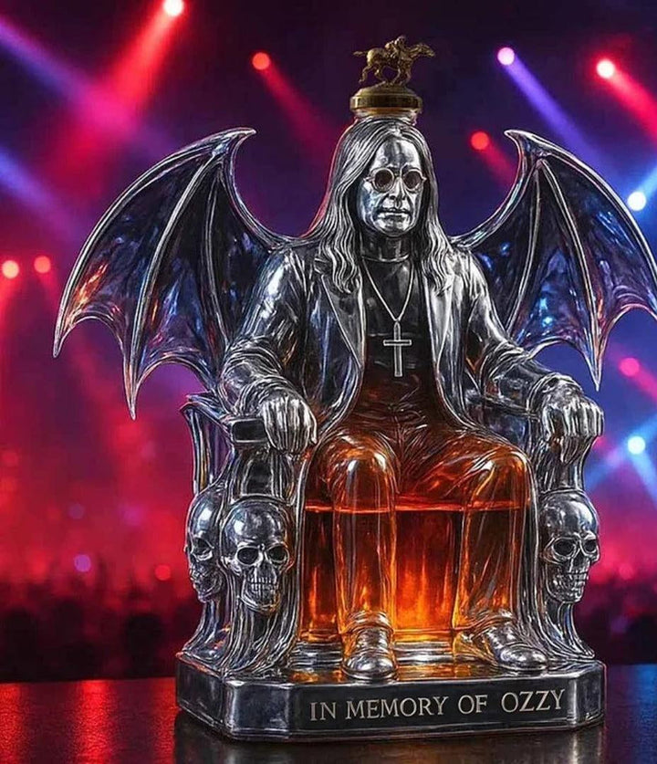 Ozzy Osbourne Throne Whisky Decanter