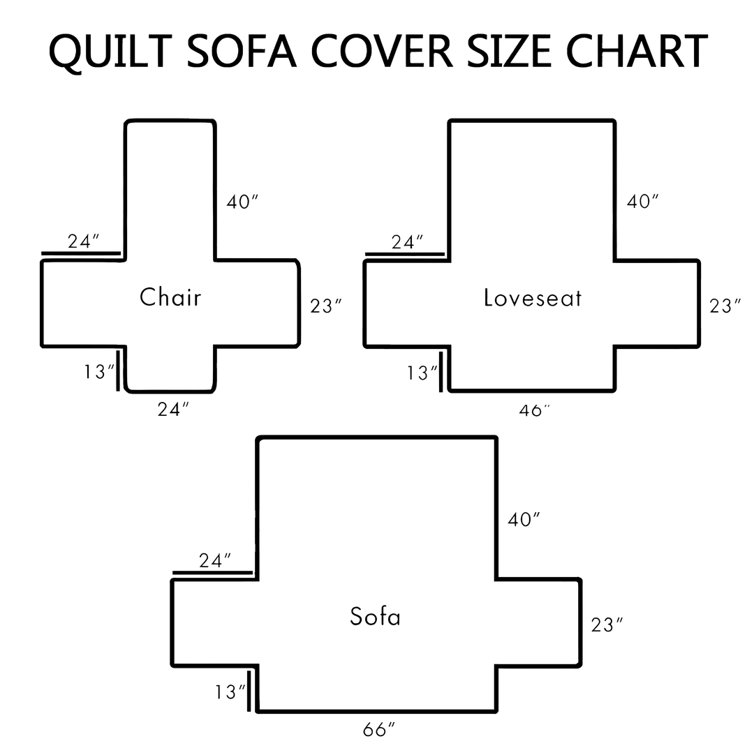 Heartland Rodeo Quilted Sofa Cover NCU0NT10809