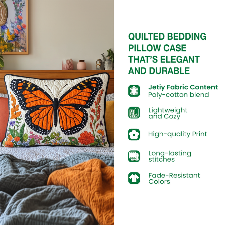 Seafoam Serenity Quilted Bedding Pillow Case NCU0PT7122