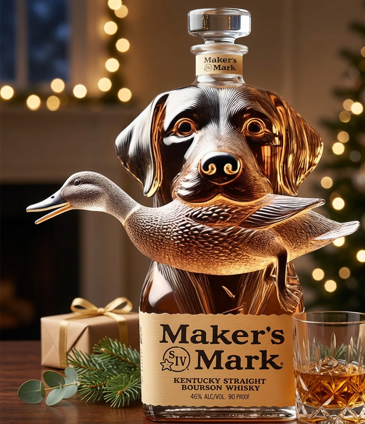 Retriever & Duck Whisky Decanter