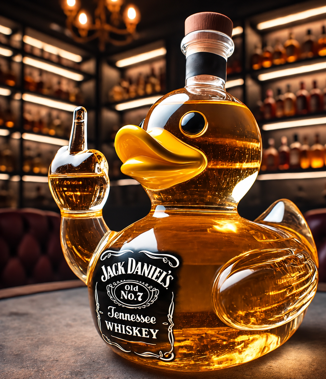 Rubber Duck Whisky Decanter